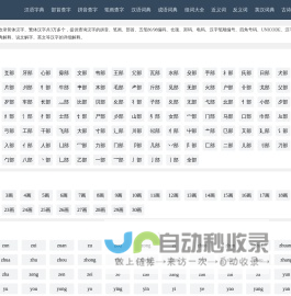 中华字典_权威在线汉语字典查询